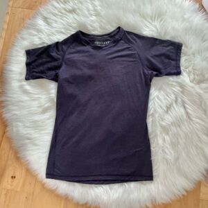Vollebak Dark Purple Merino Wool T-Shirt Size XS